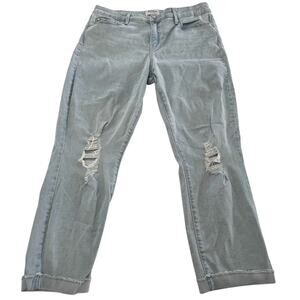Denizen‎ Levis Jeans Womens 8 Mid Rise Boyfriend Distressed Denim Pants